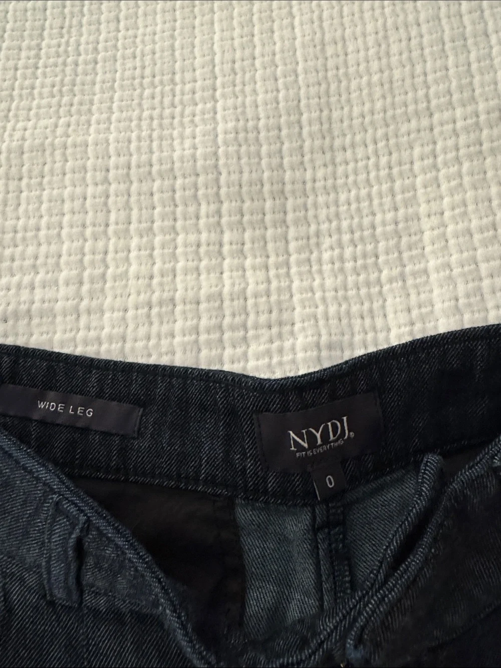 NYDJ woman’s Wide-Leg Pleated pants